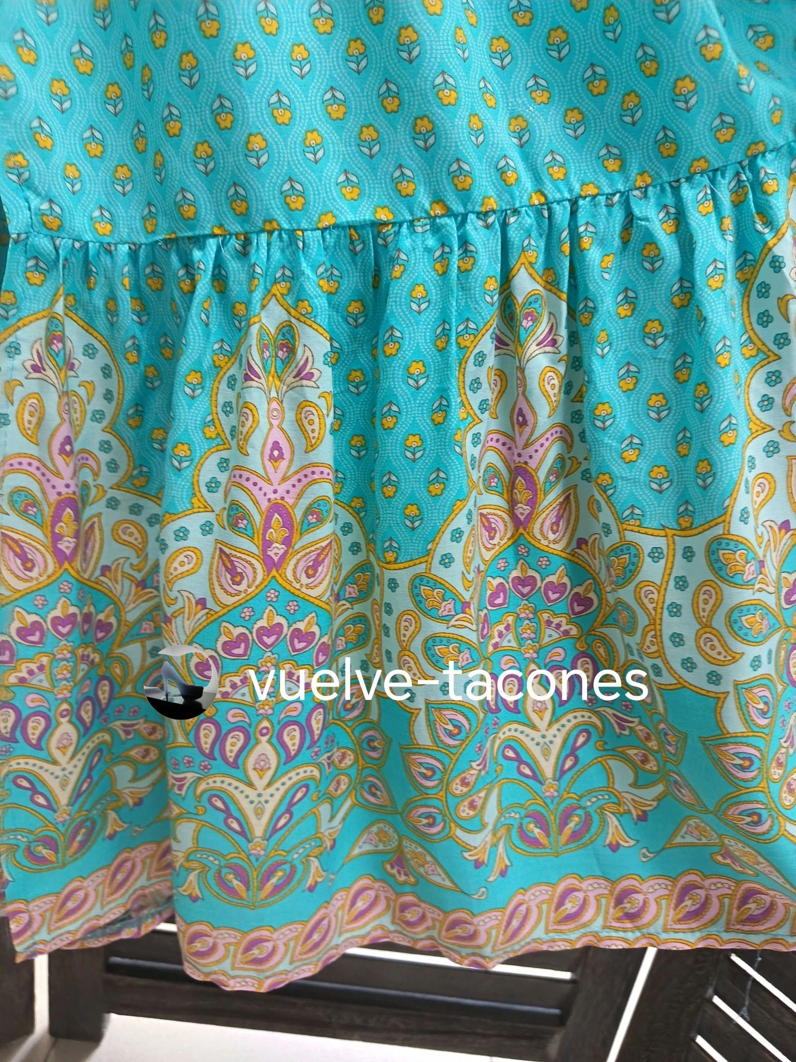 Vestido color turquesa ♡  JAASE *  talla M – photo 18